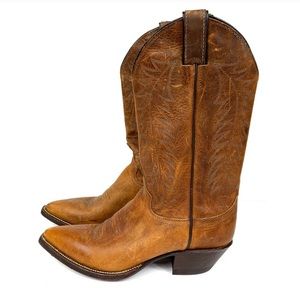 Justin Boots Florica distressed western boots 7.5